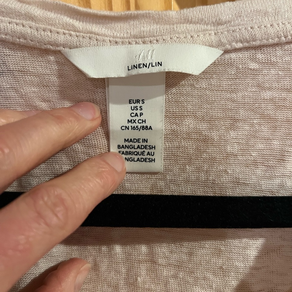 Linen tee - Picture 2 of 2